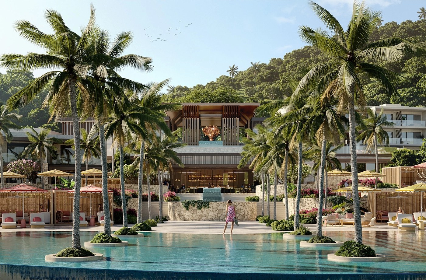 Artist’s rendering of The Setai, St. Maarten