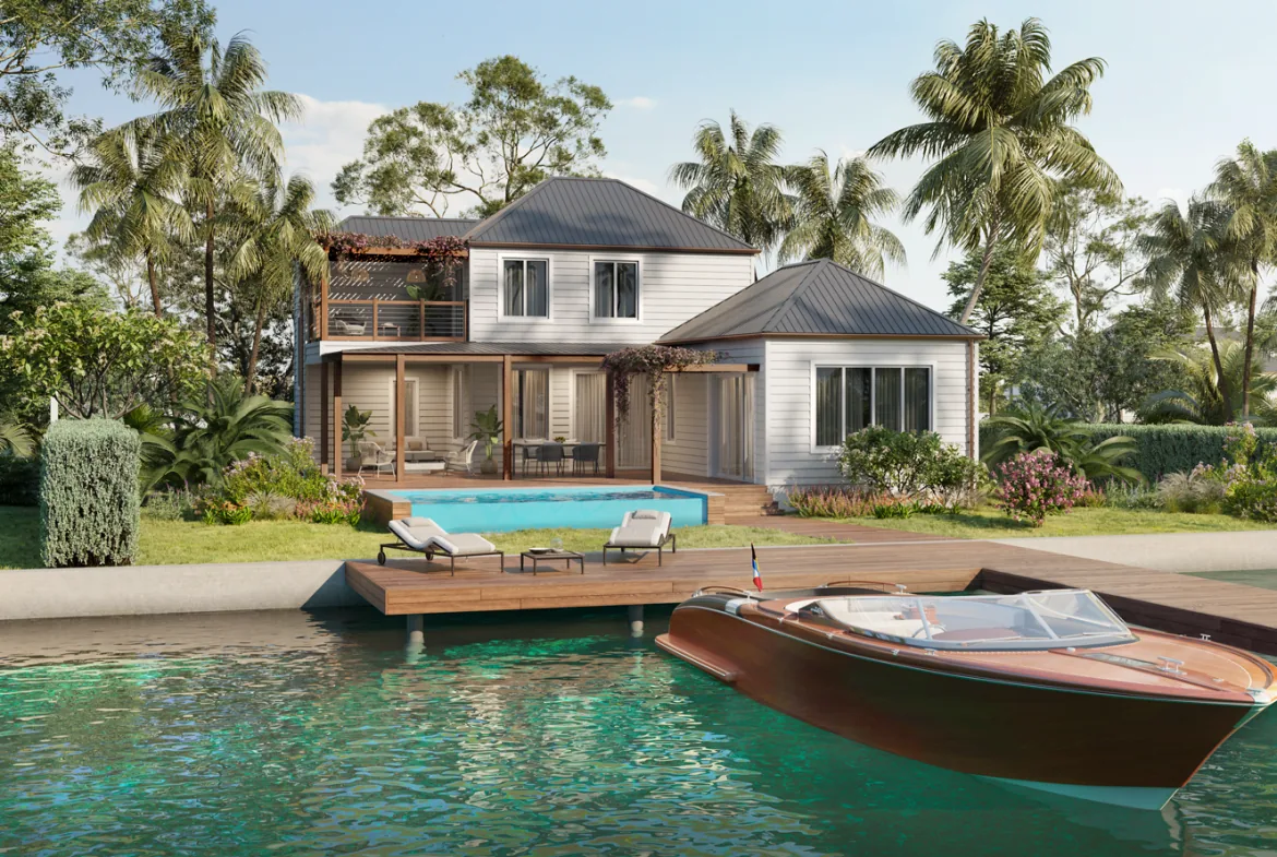 Artist’s rendering of Harbour Island Villa (Fractional Ownership)