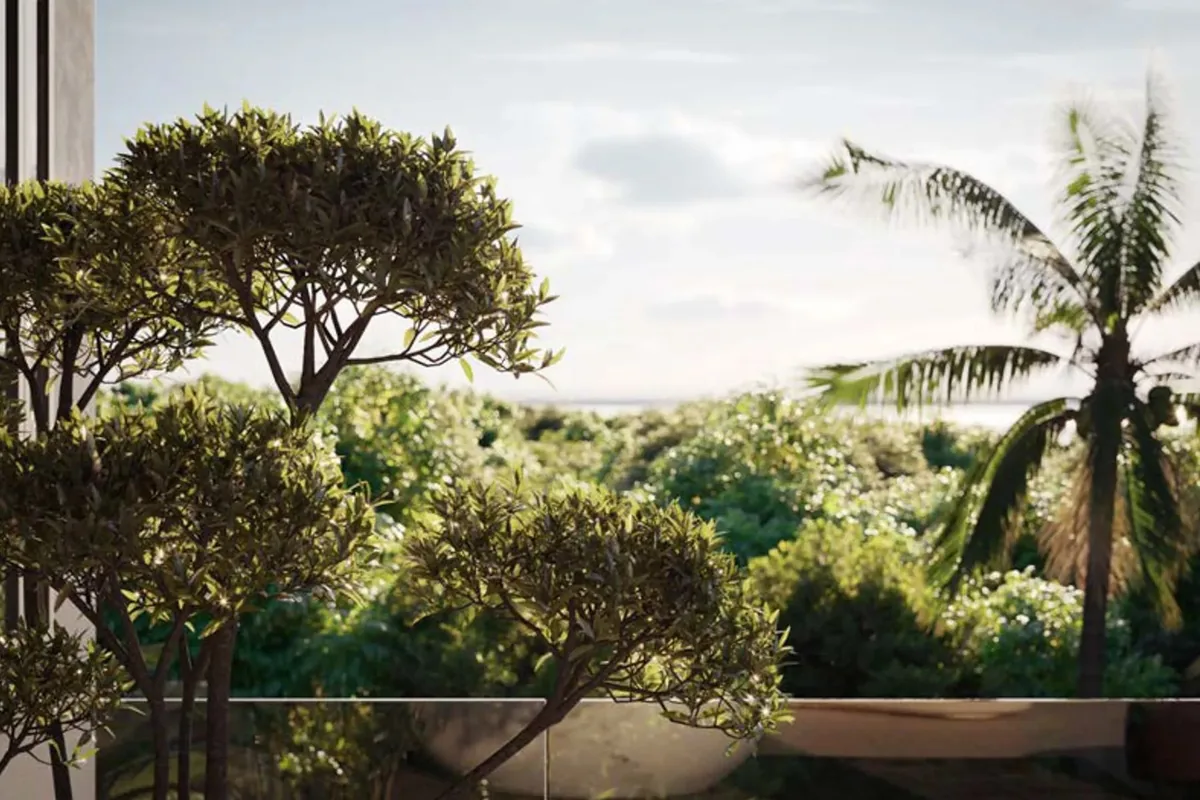 Artist’s rendering of Nevis Peak Residences 2-203, Four Seasons Nevis