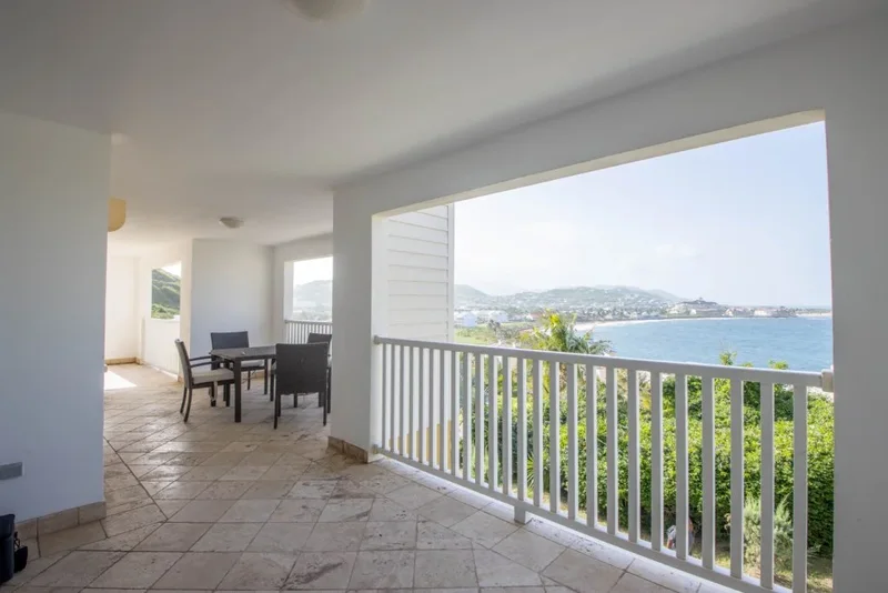Ocean-View Two-Bedroom Beachfront Residence
