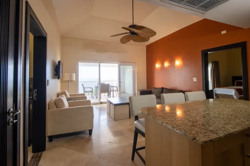Ocean-View Two-Bedroom Beachfront Residence