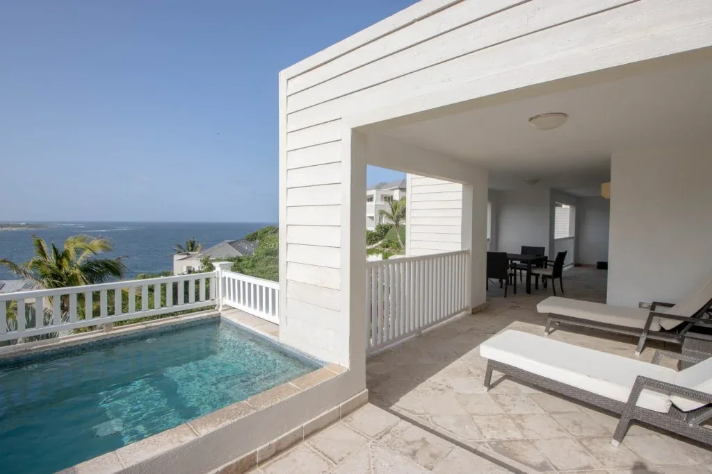 Ocean-View Two-Bedroom Beachfront Residence